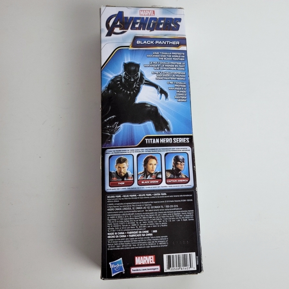 Hasbro Marvel Avengers Titan Hero Series Black Panther - Picture 4 of 6